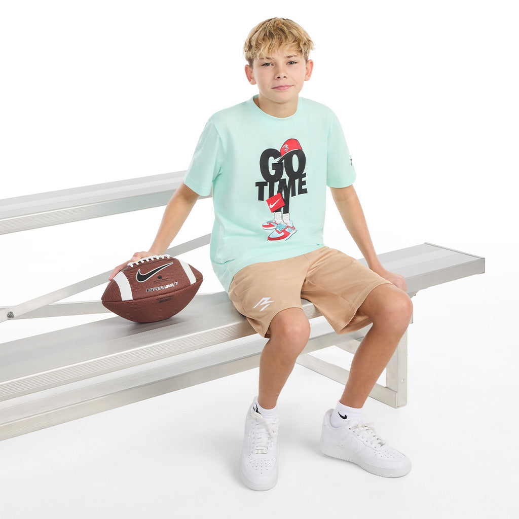 Big Kids' Go Time Capmando T-Shirt   | Mint