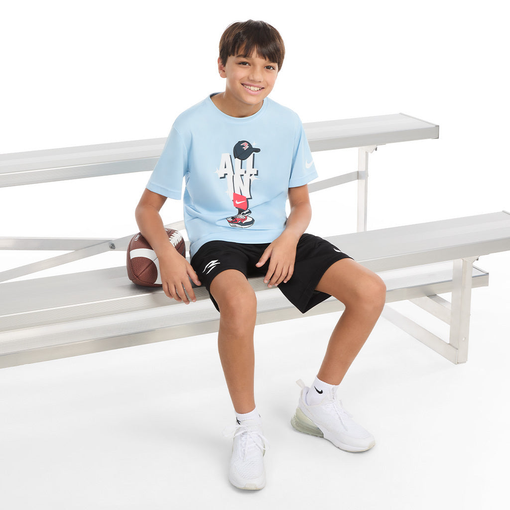 Toddler All In Dri Fit T-Shirt and Shorts Set | Light Blue
