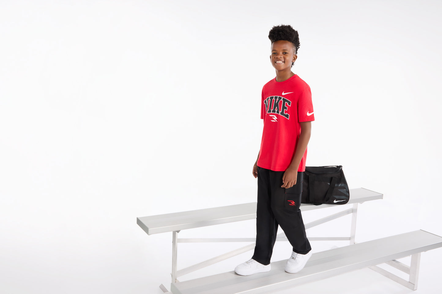 Big Kids' Collegiate T-Shirt | University Red