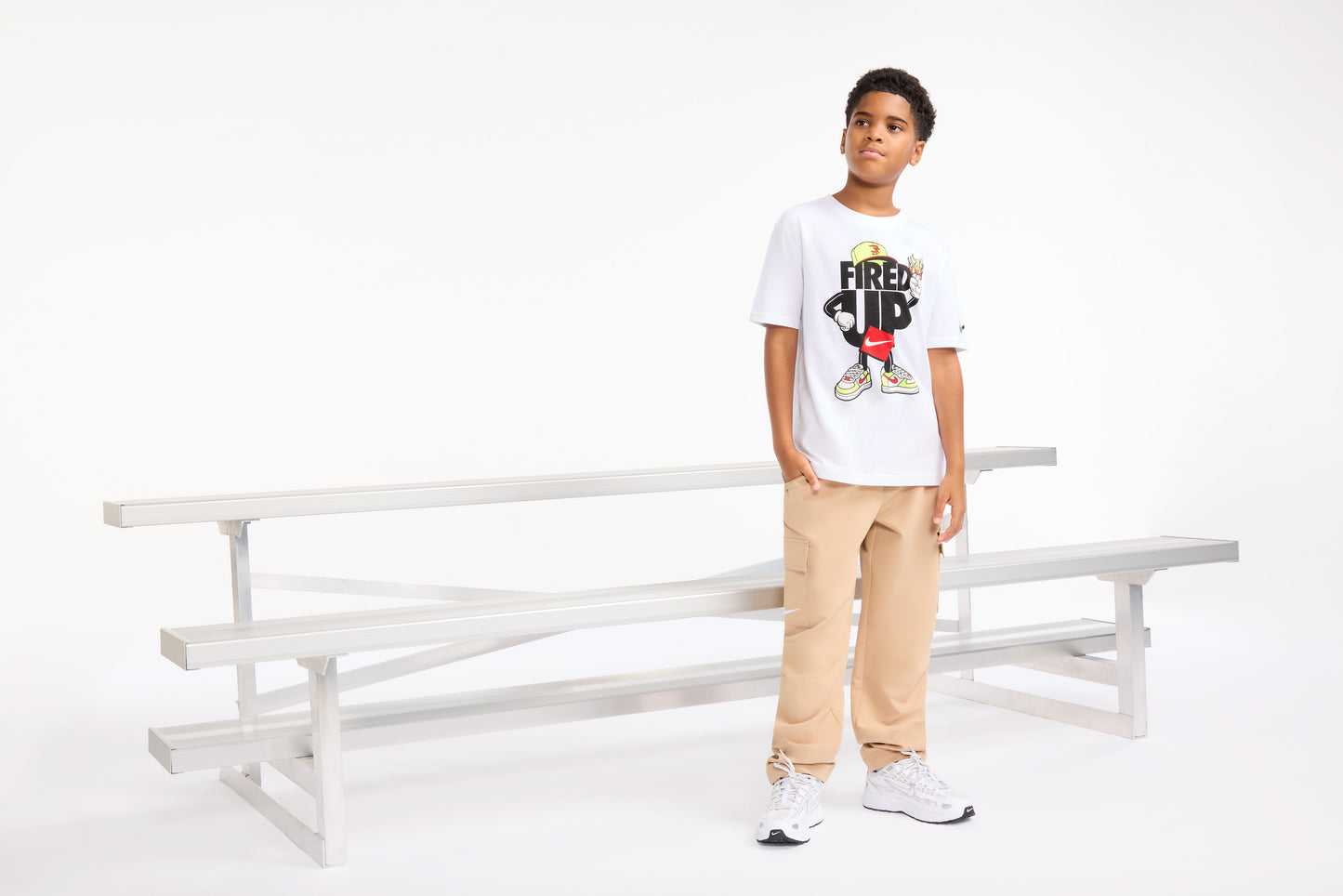 Big Kids' Stretch Woven Cargo Pants | Hemp