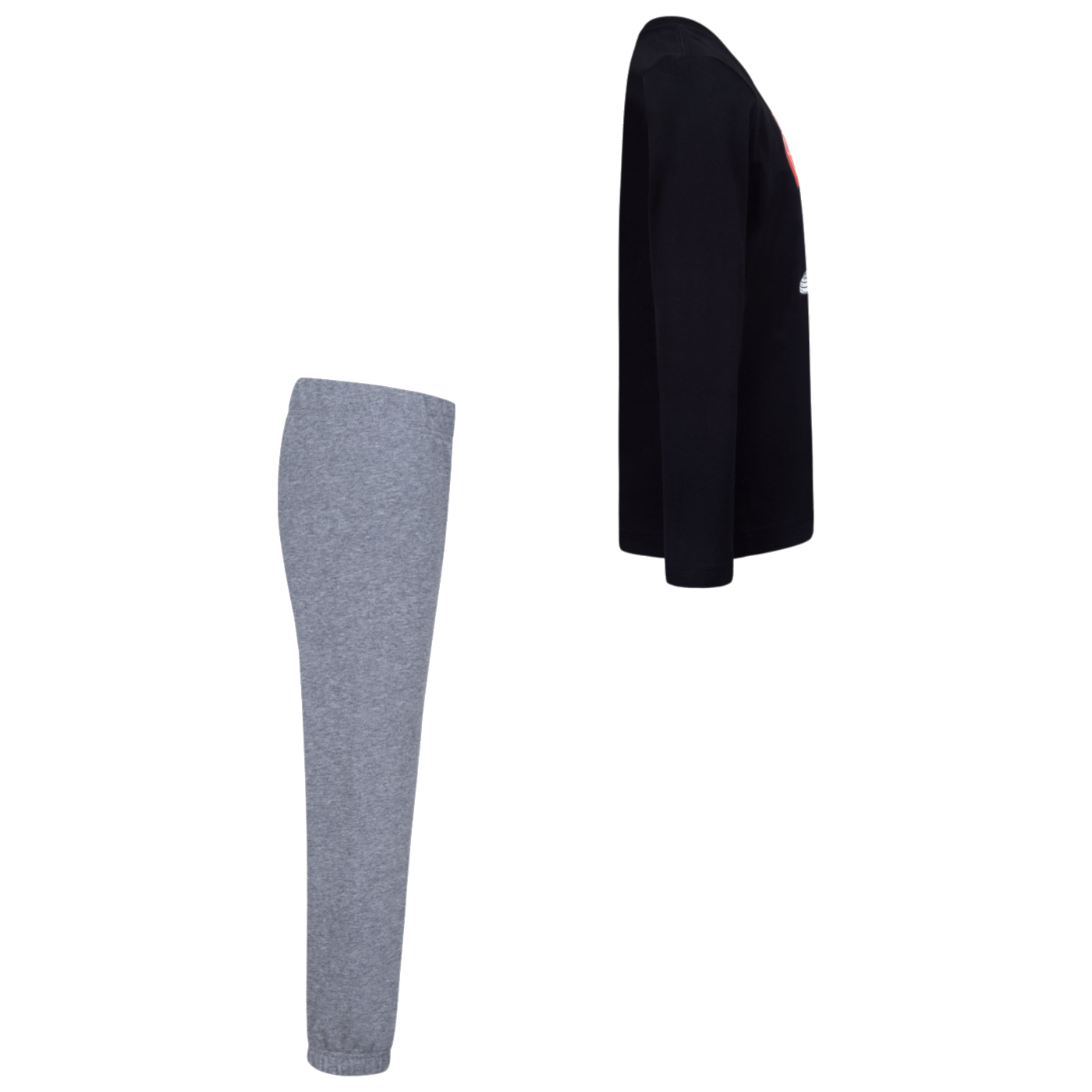 Let's Go Ballers Long Sleeve T-Shirt & Sweatpant Set | Carbon Heather