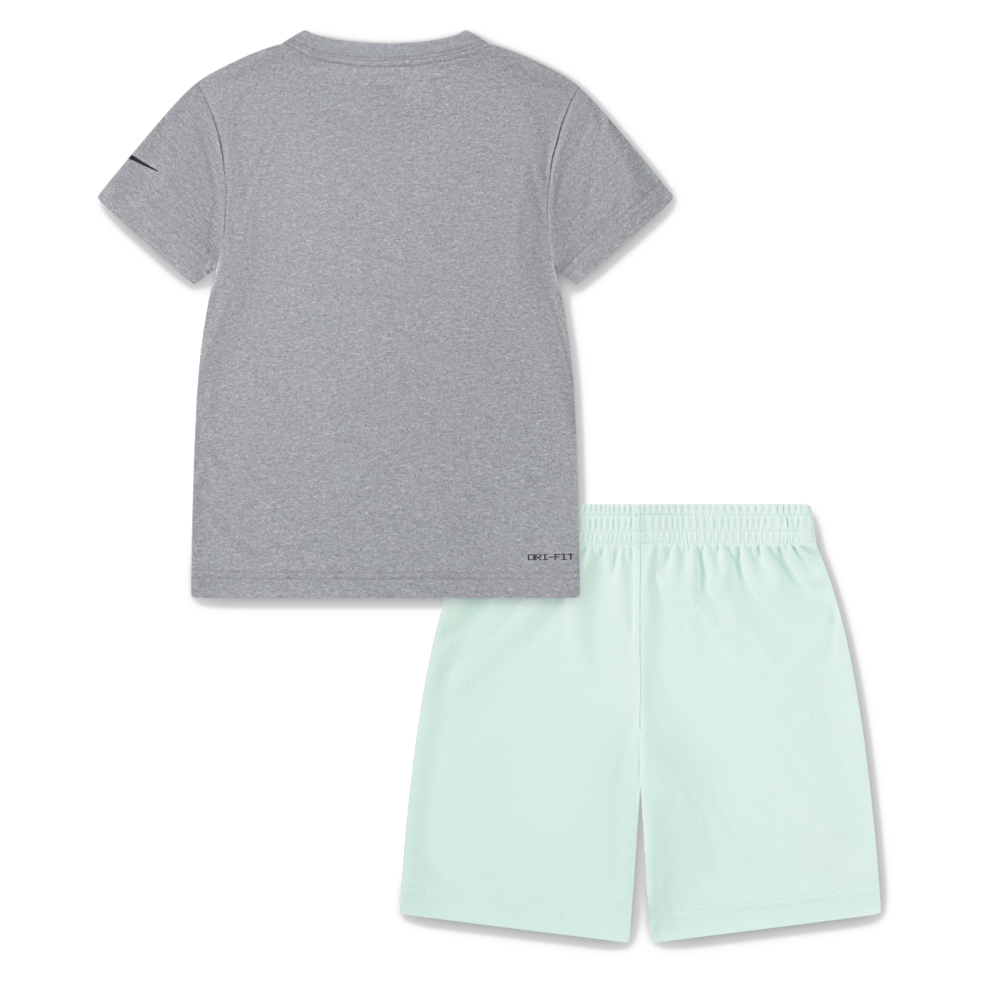 Little Kids' All In Dri Fit T-Shirt and Shorts Set | Carbon Heather