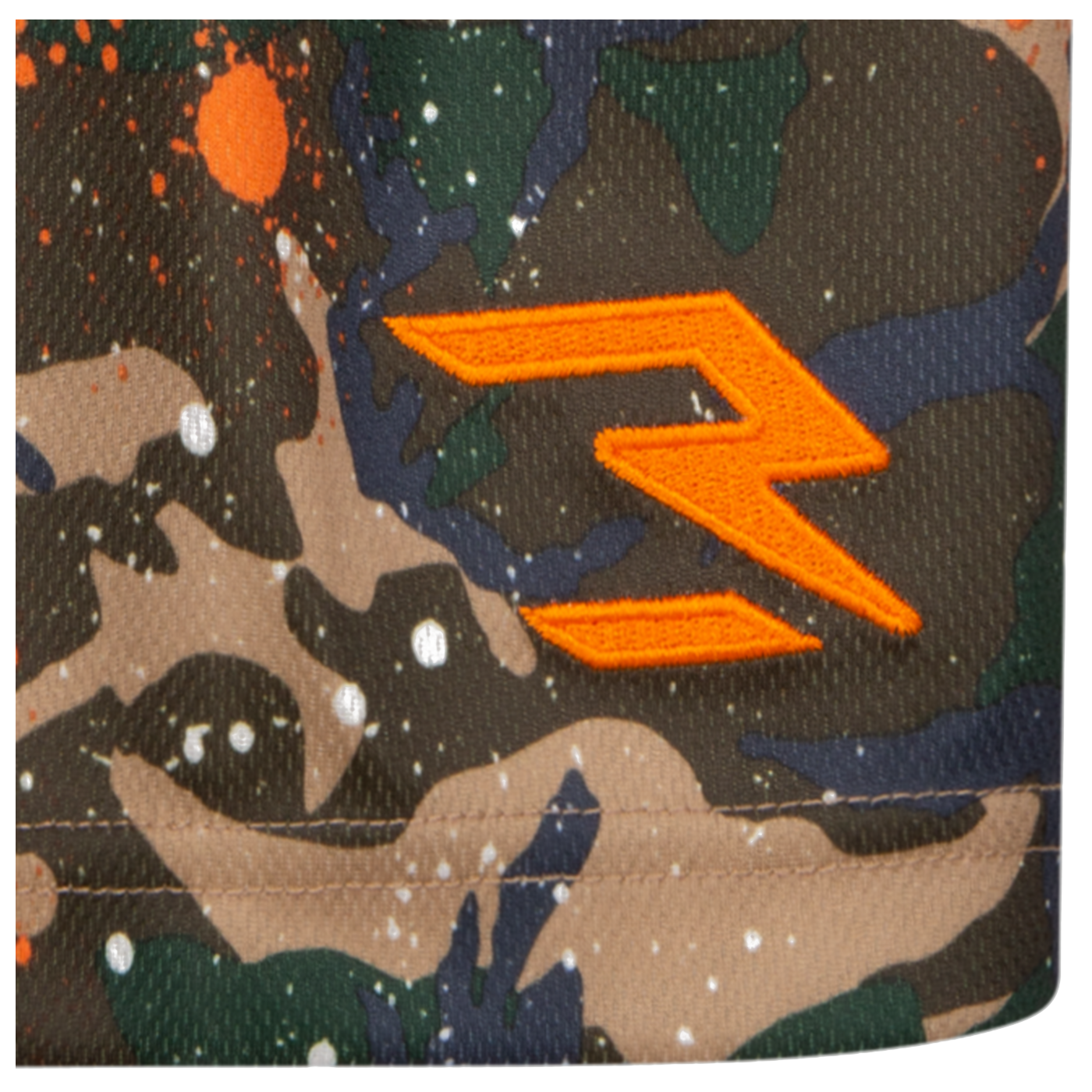 Badge Shorts | Camo