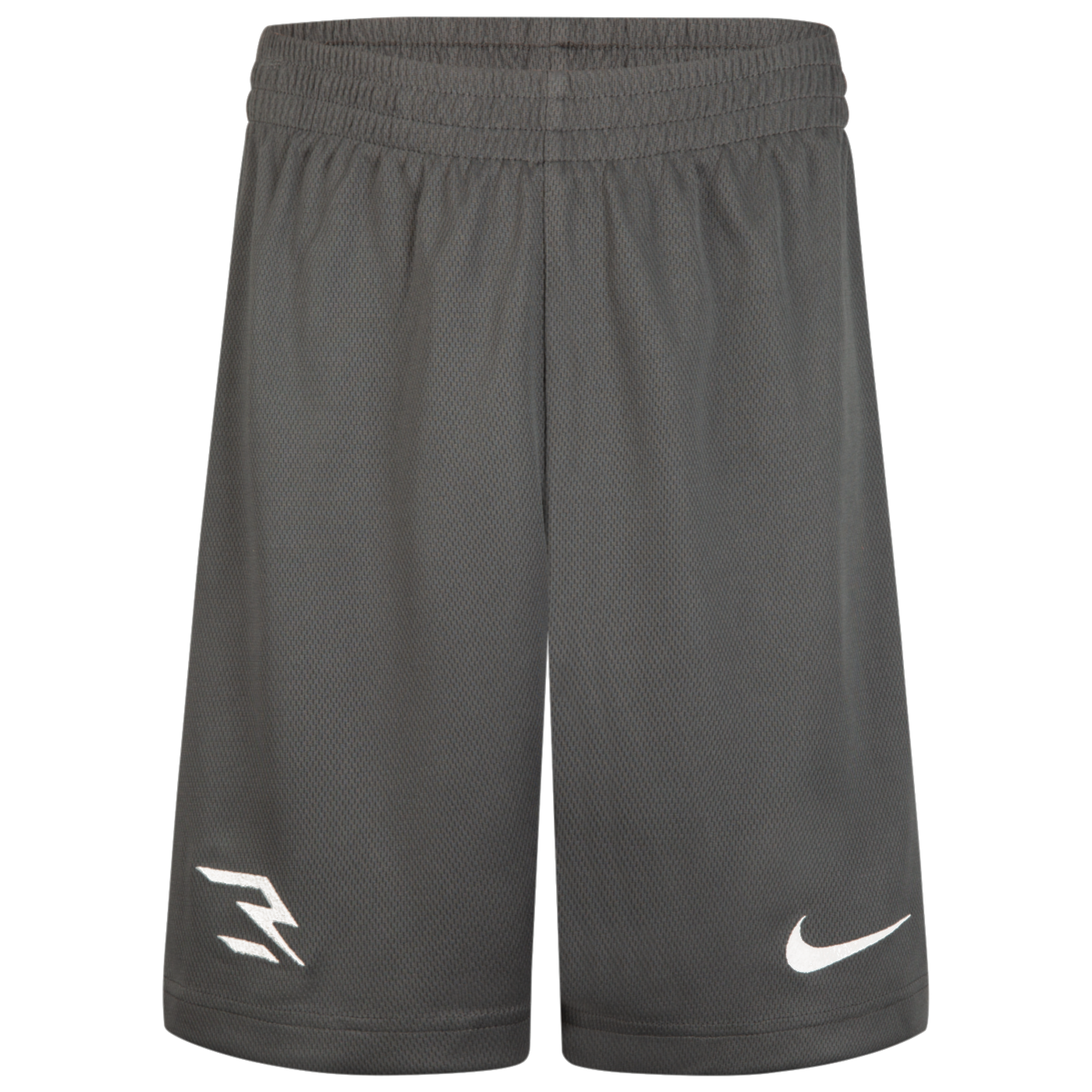 Badge Shorts | Carbon Heather