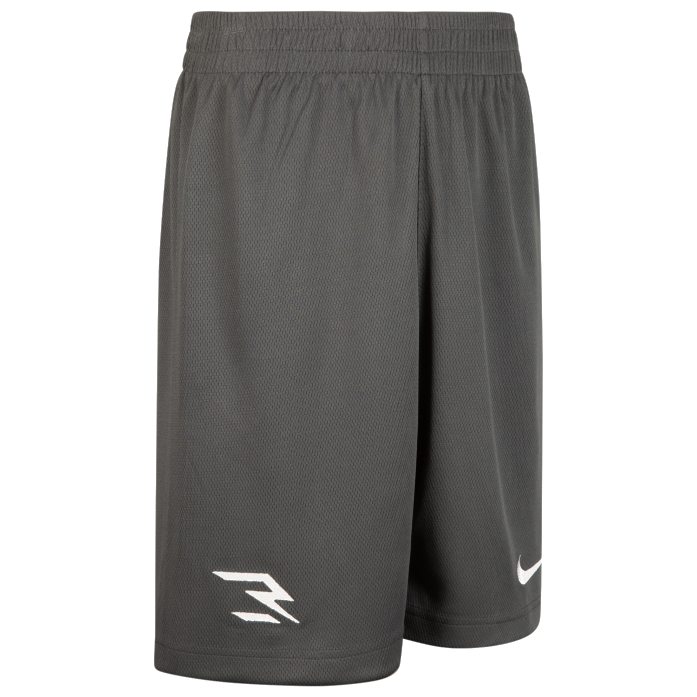 Badge Shorts | Carbon Heather