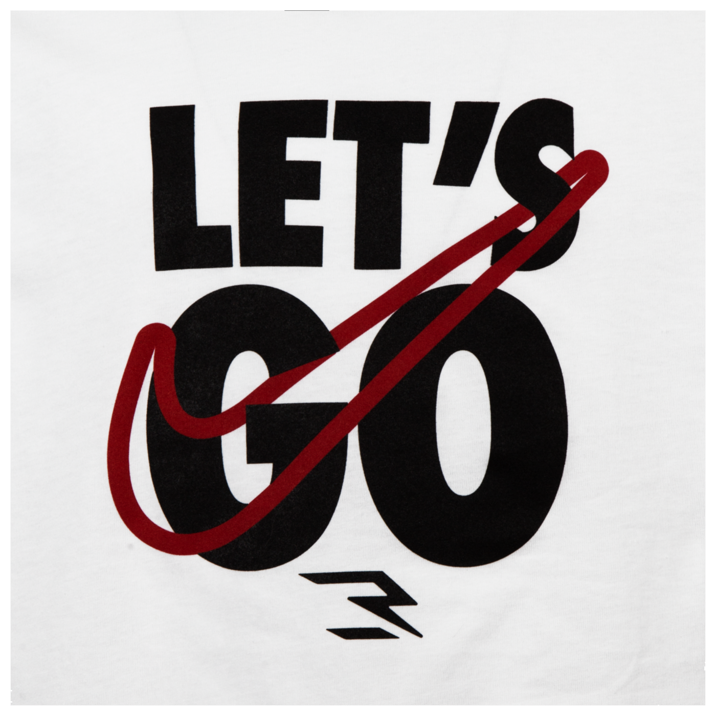 Let's Go Graphic T-Shirt | White