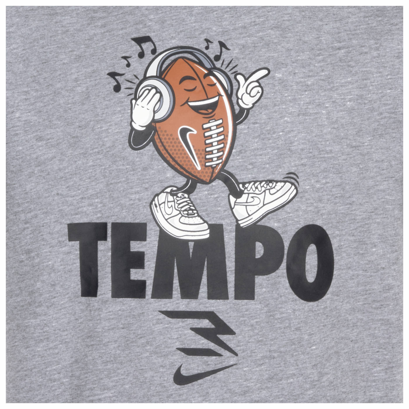 Tempo Ballers T-Shirt | Carbon Heather