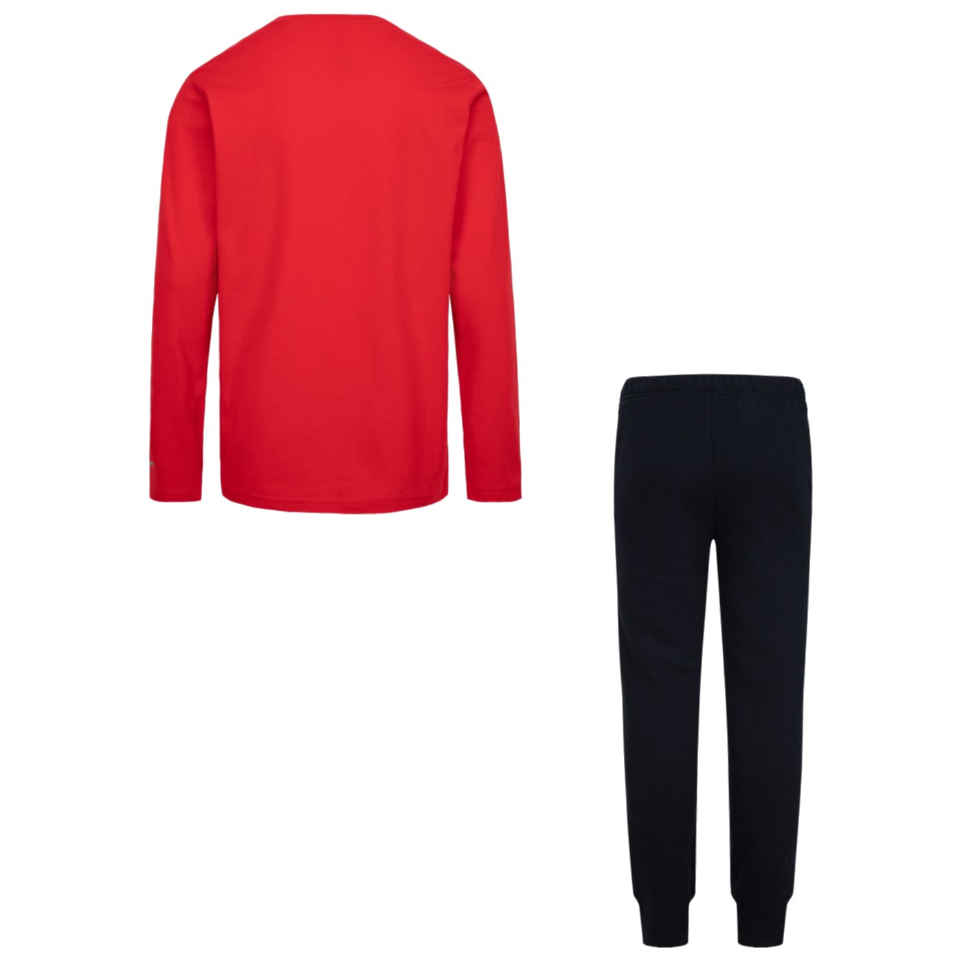 Wordmark Long Sleeve T-Shirt & Sweatpant Set | Red