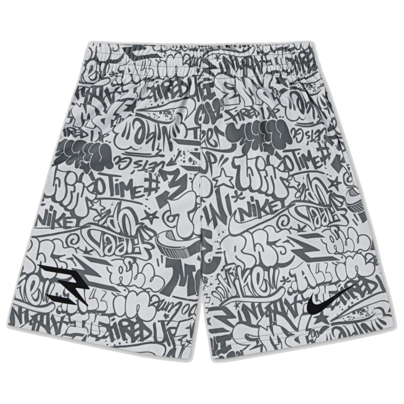 Big Kids' Graffiti Shorts | Gray