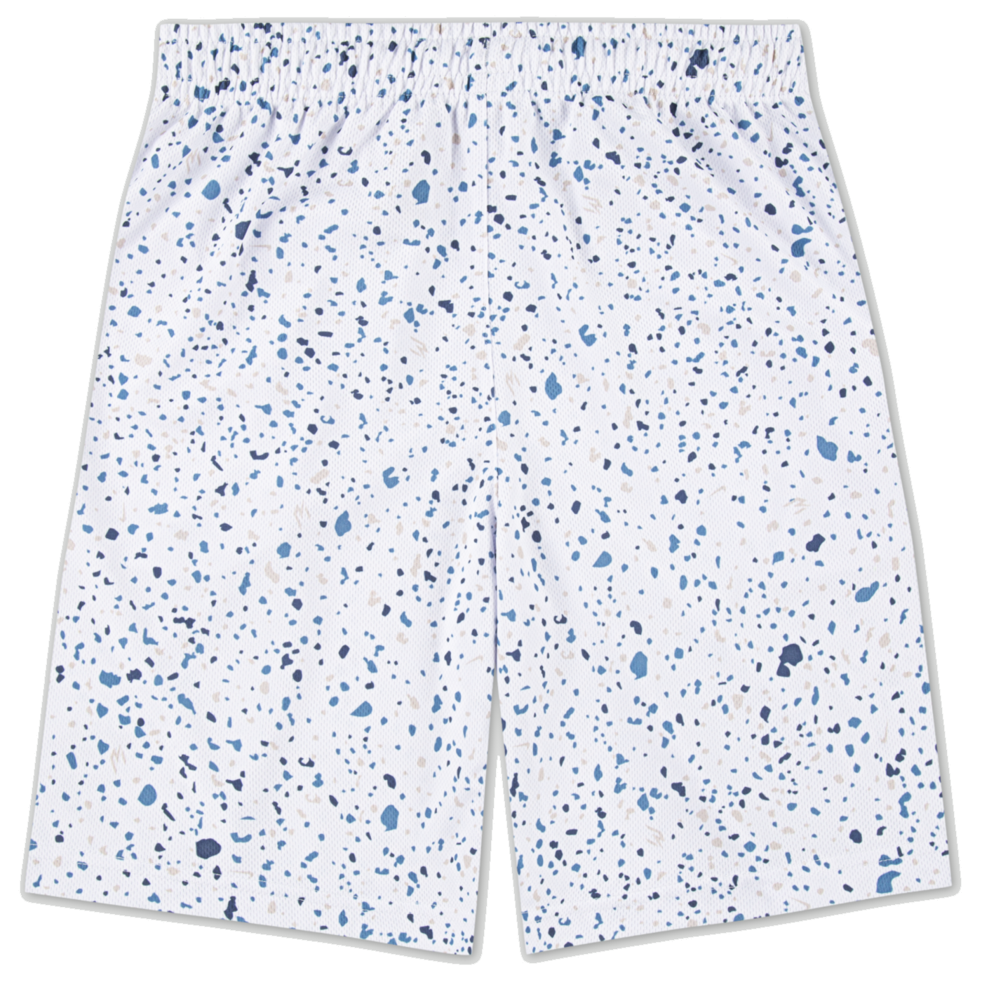 Big Kids' Printed Mesh Shorts | White