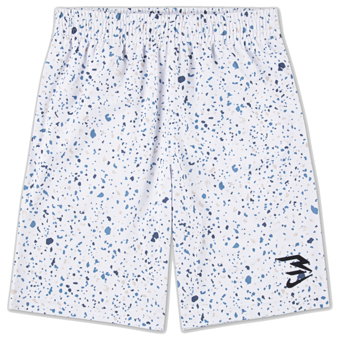 Big Kids' Printed Mesh Shorts | White