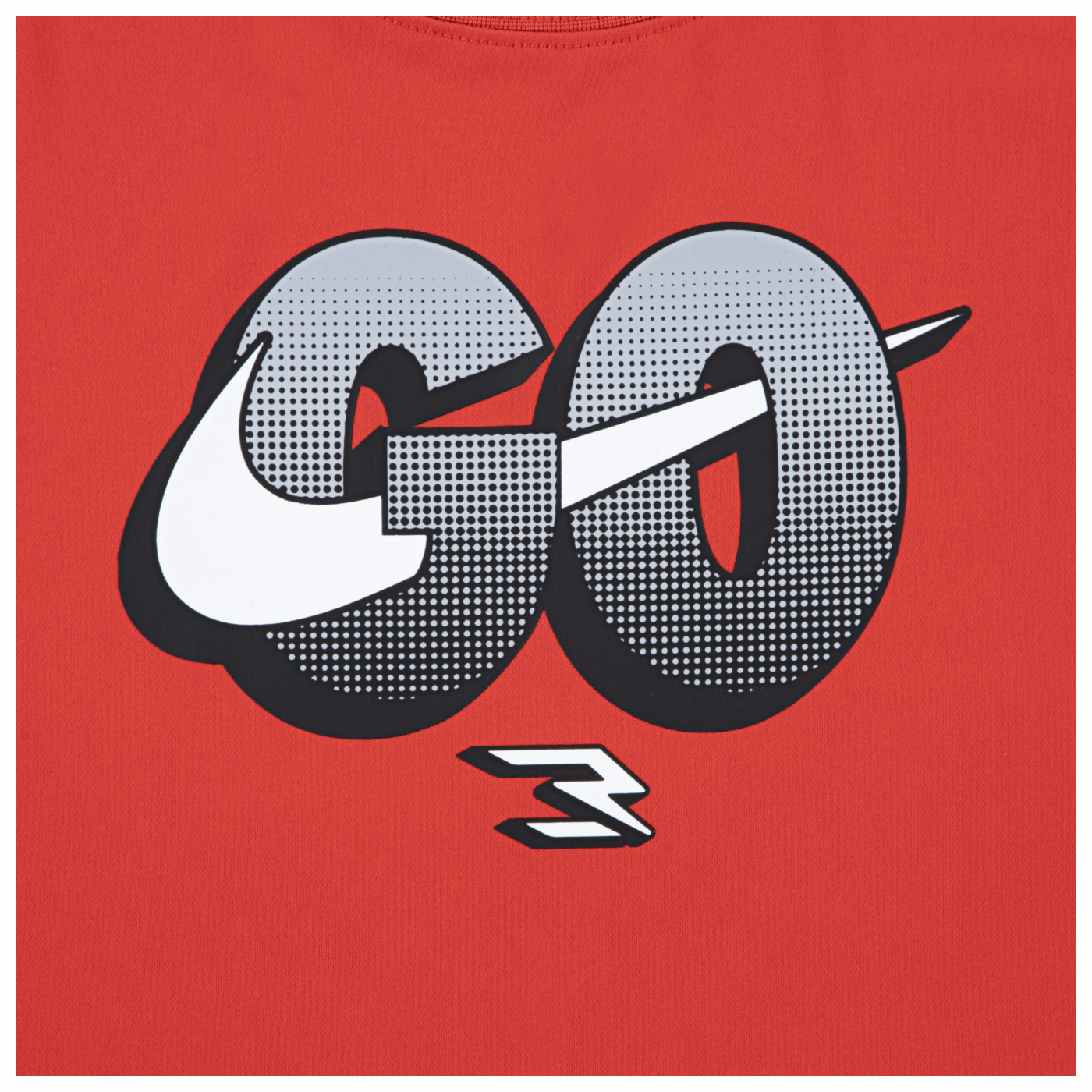 Big Kids' Dri-FIT "Go" T-Shirt | University Red
