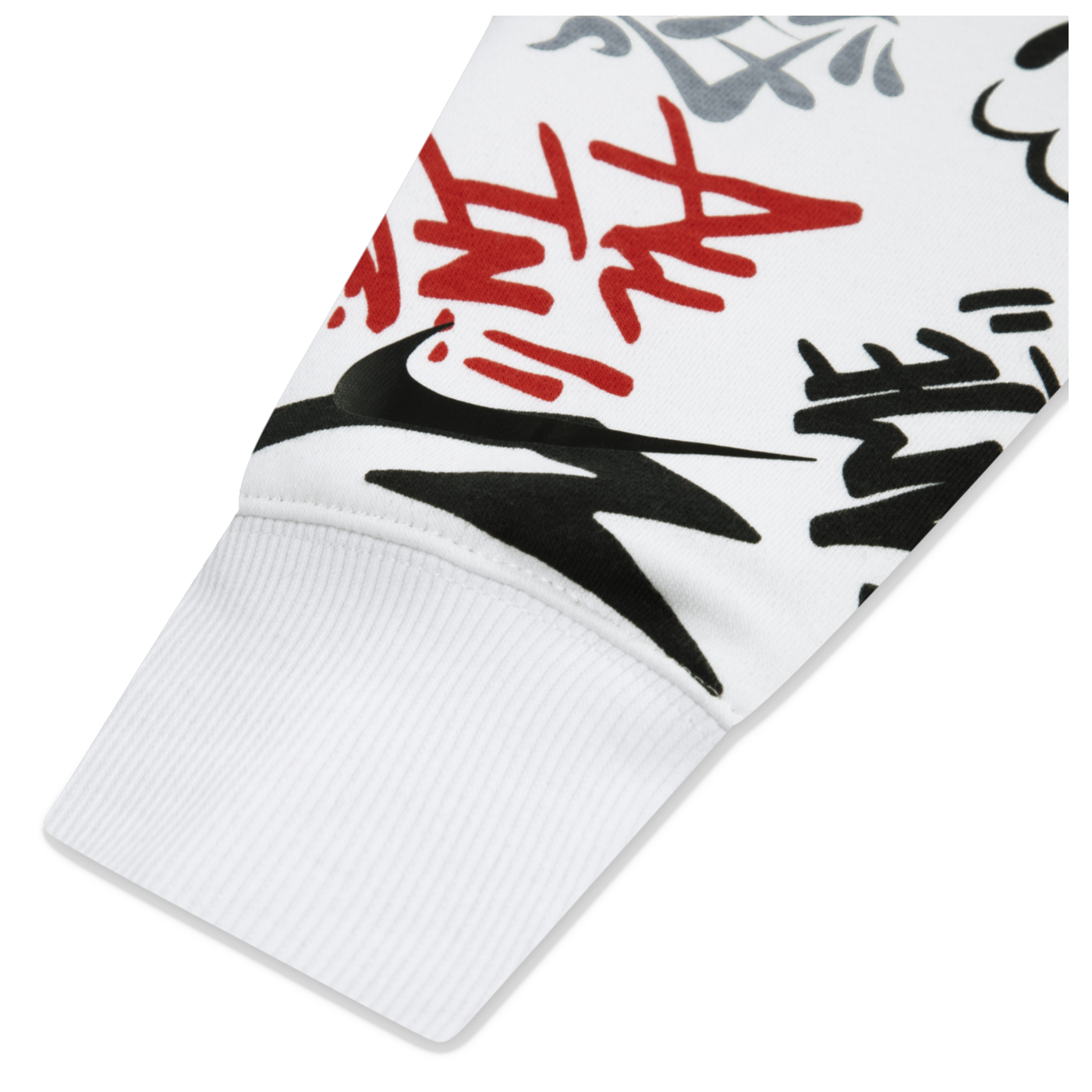 Big Kids' Graffiti Tag Hoodie | White