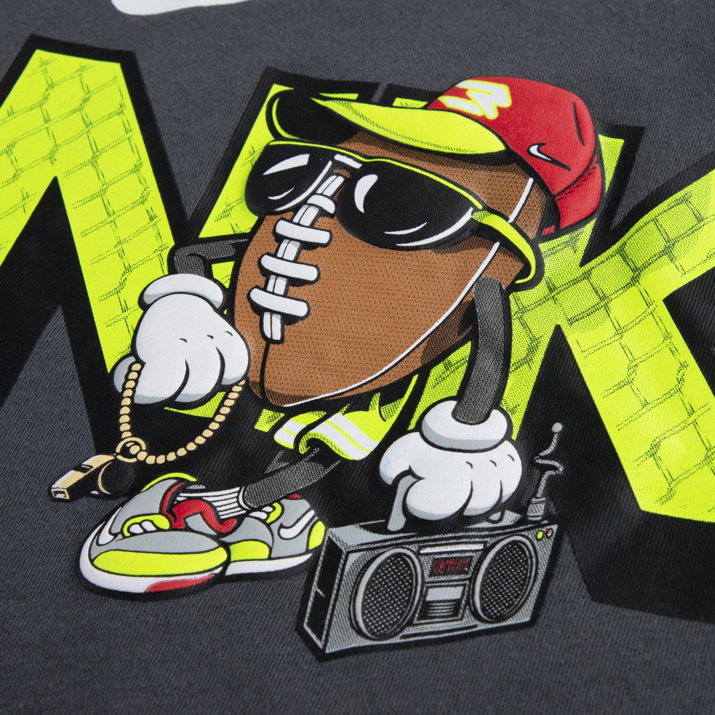 Big Kids' Capman Baller T-Shirt | Dark Matter