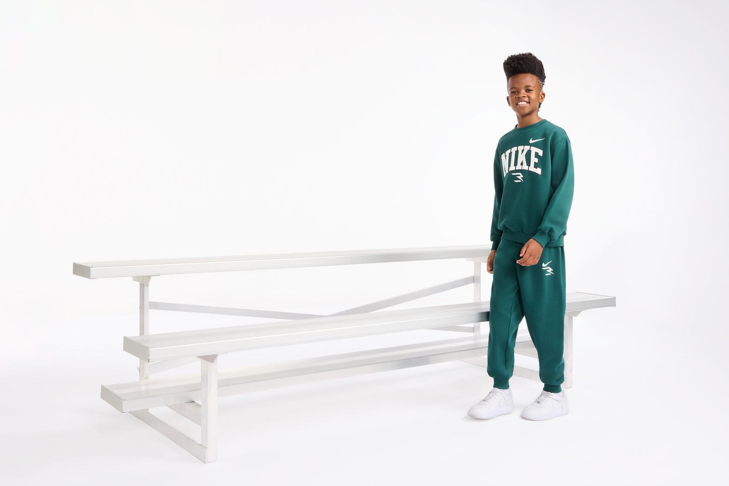 Big Kids' Fleece Pullover 2-Piece Hoodie Set | Night Jungle
