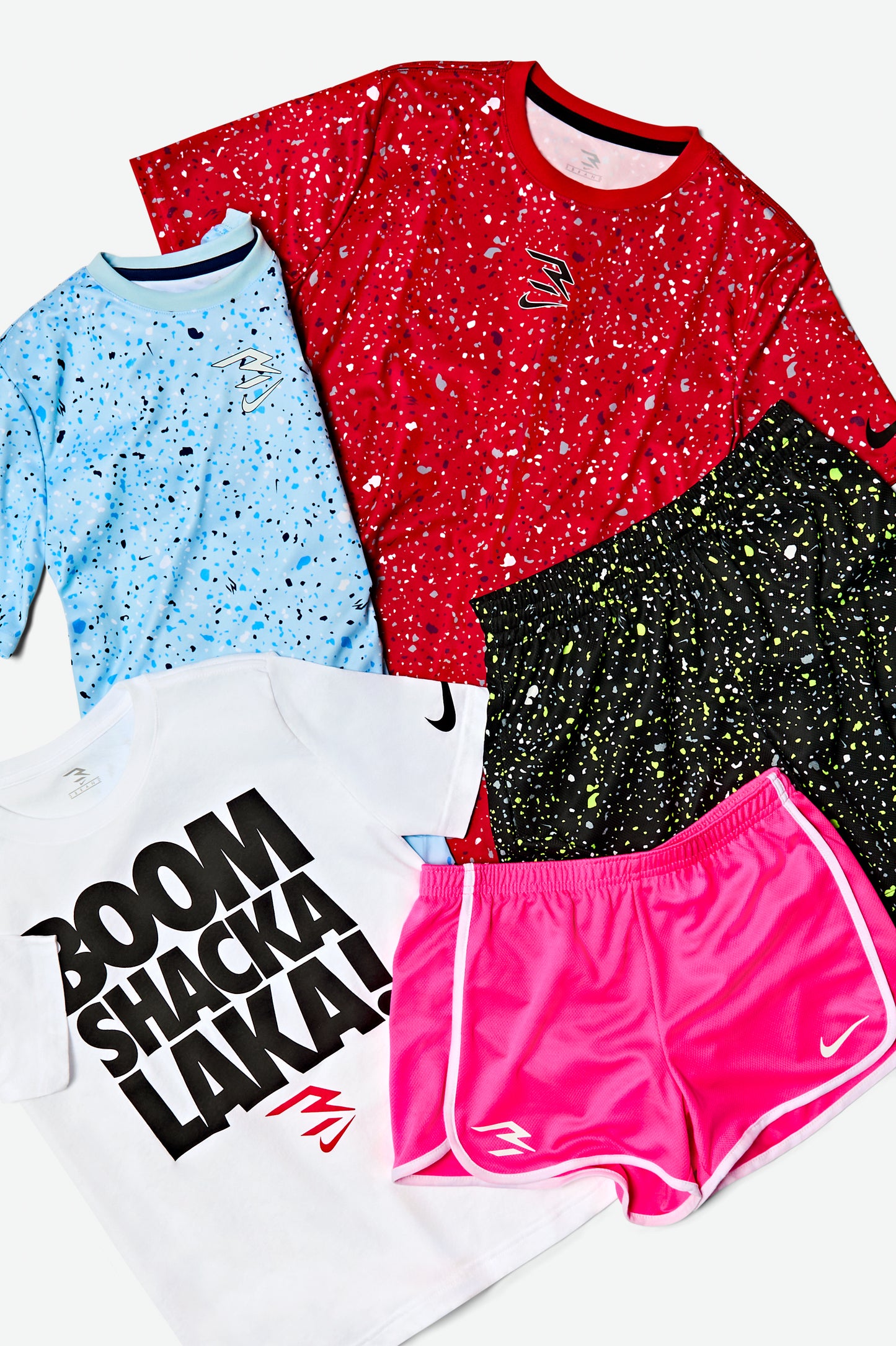 Big Kids' Boom T-Shirt | White