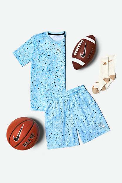 Big Kids' Dri-FIT Splatter Shorts | Crystal