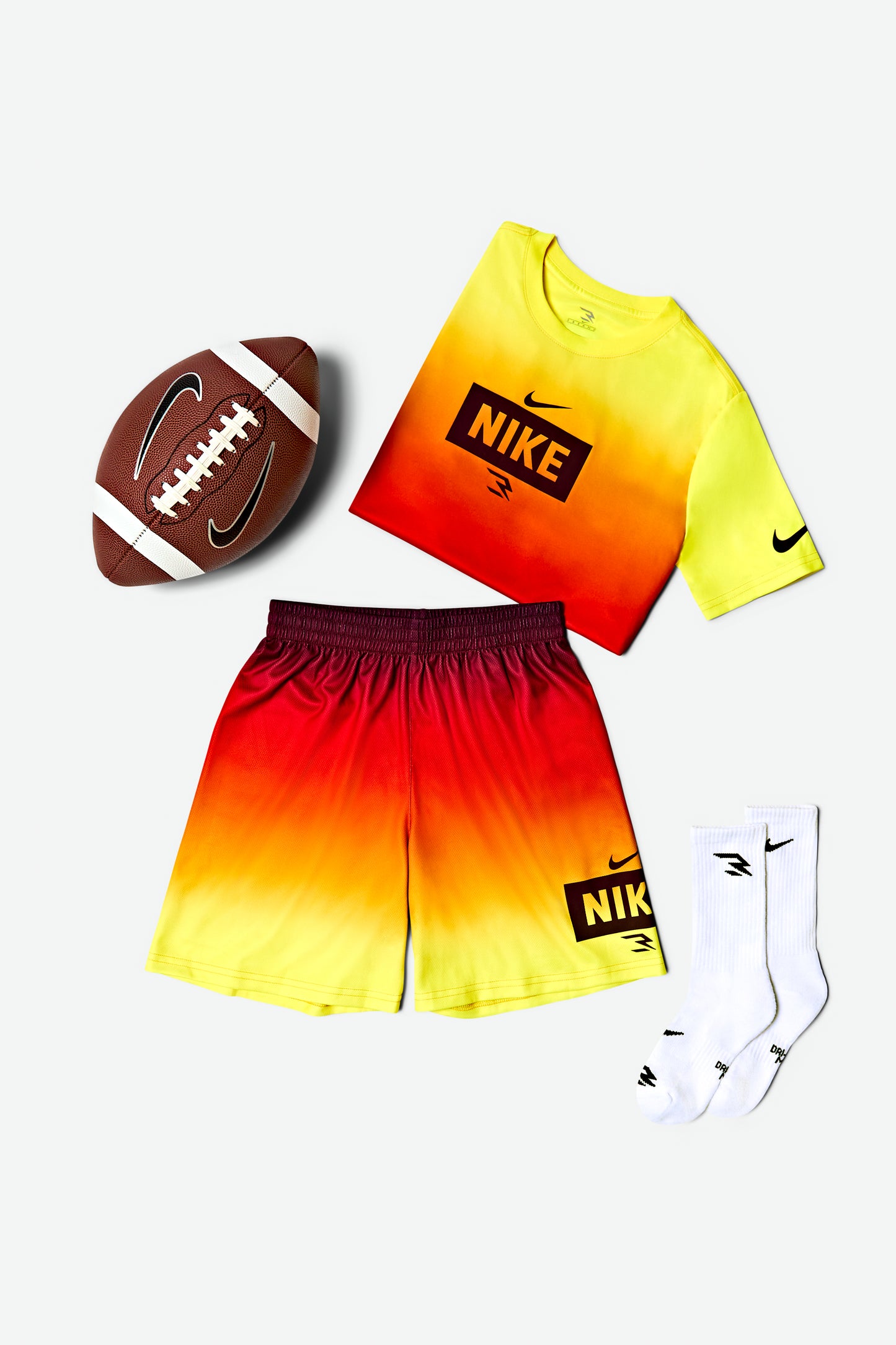 Big Kids' Dri-FIT Gradient T-Shirt | Sunray