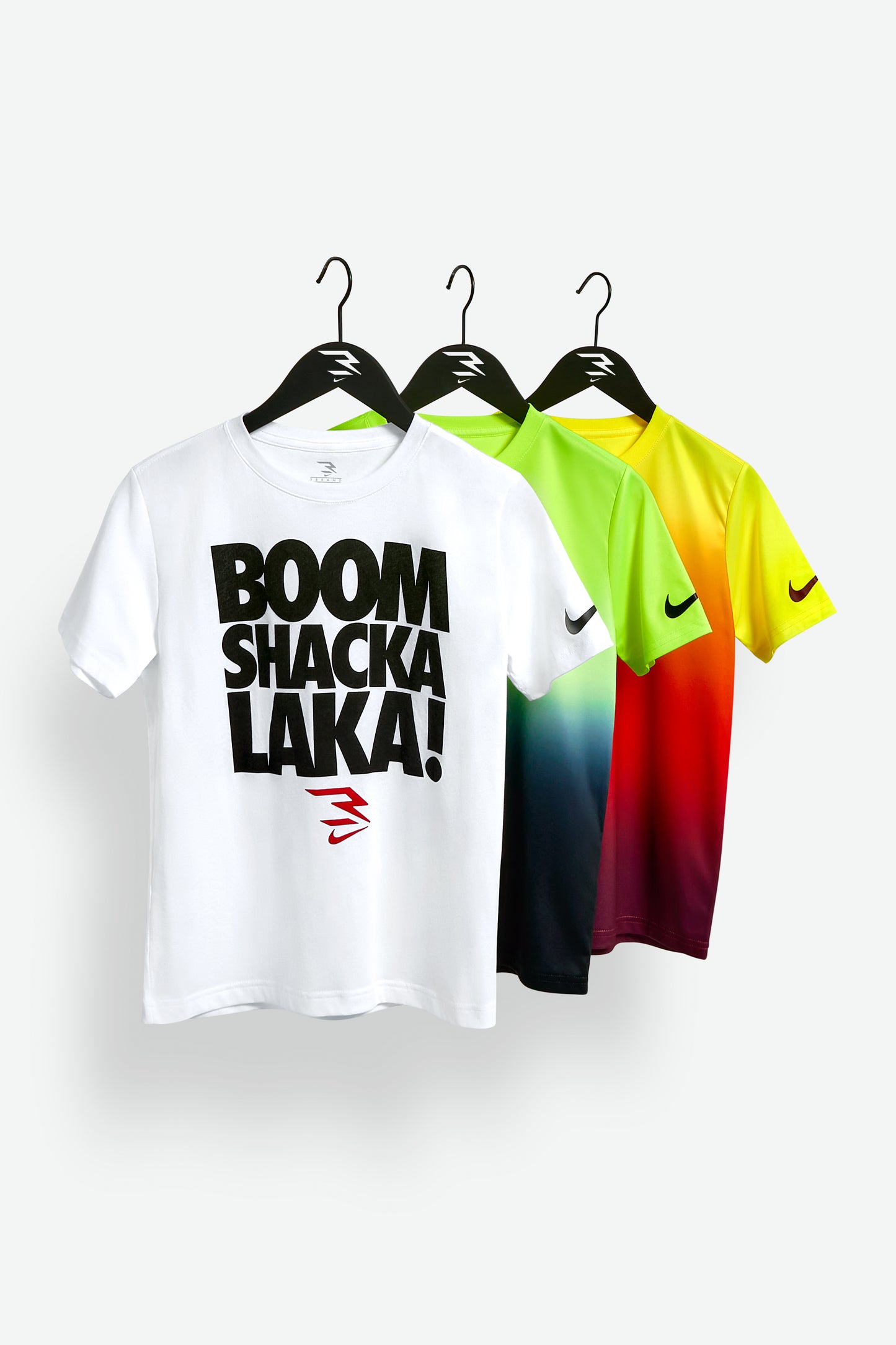Big Kids' Boom T-Shirt | White