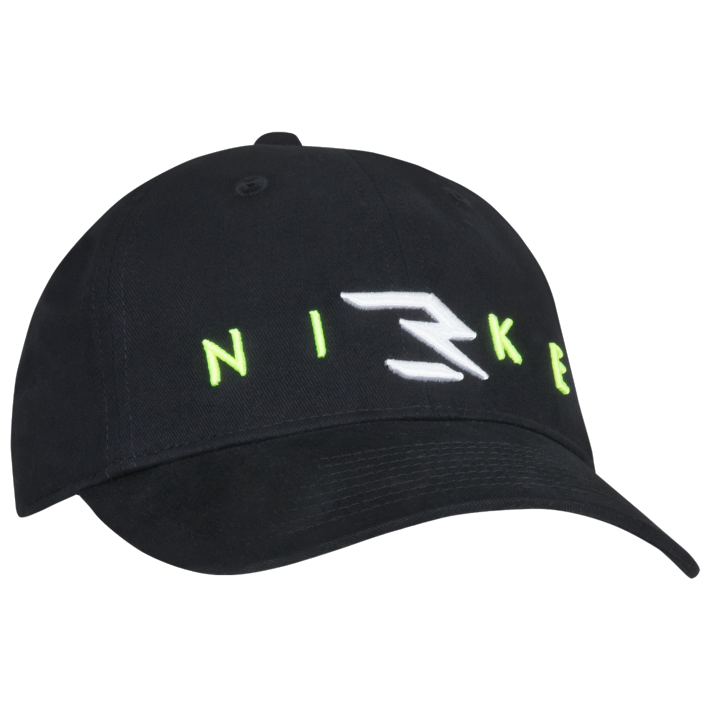 Dual Logo Flatbrim Cap | Black