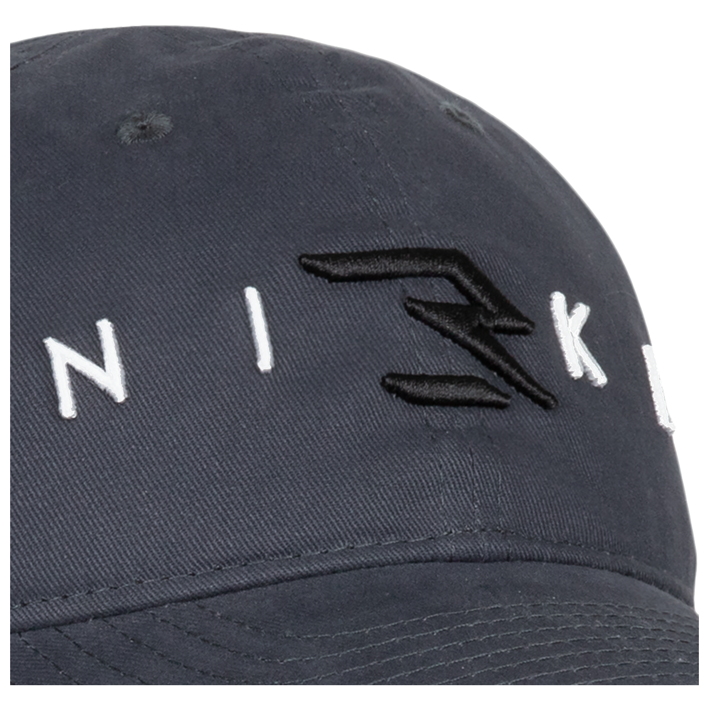 Dual Logo Flatbrim Cap | Carbon Heather