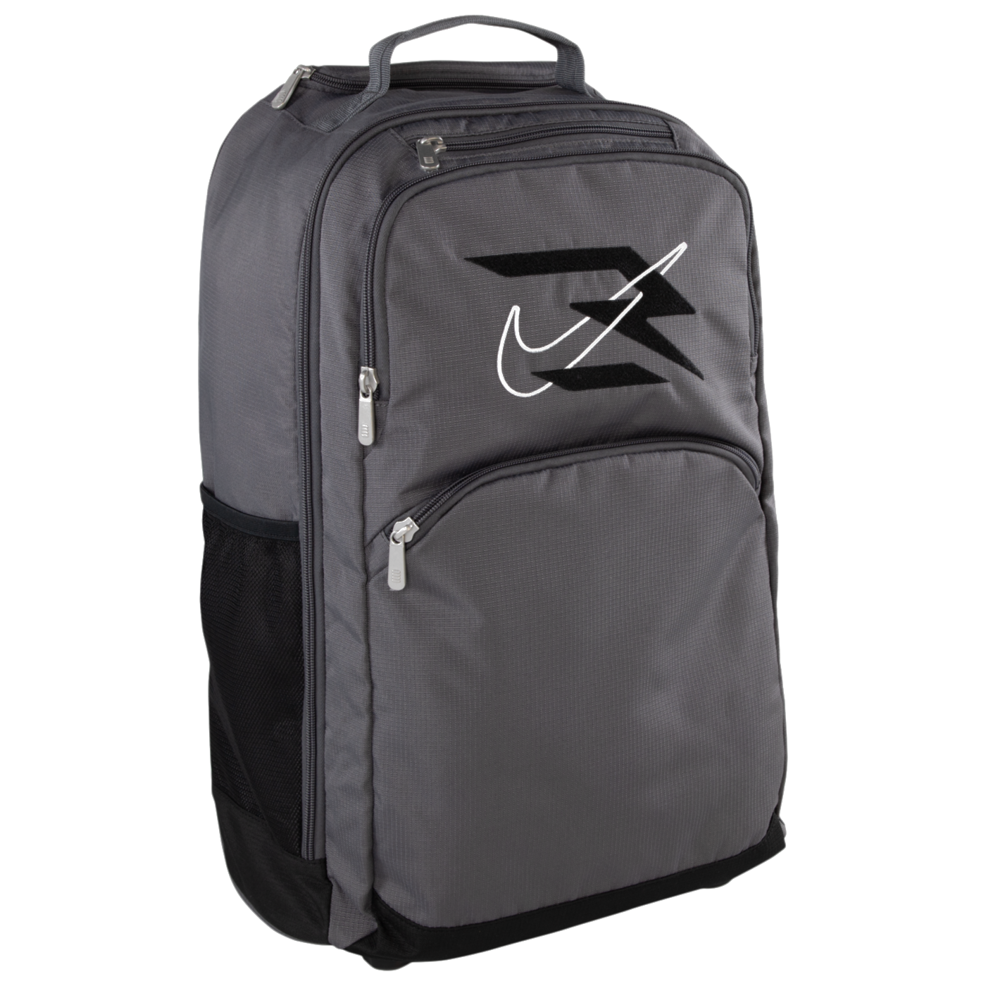 Nike rolling backpack grey online