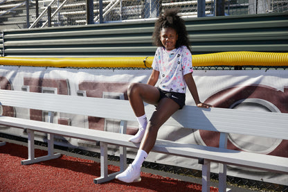 Big Kids' Carnival Printed Boxy T-Shirt | White