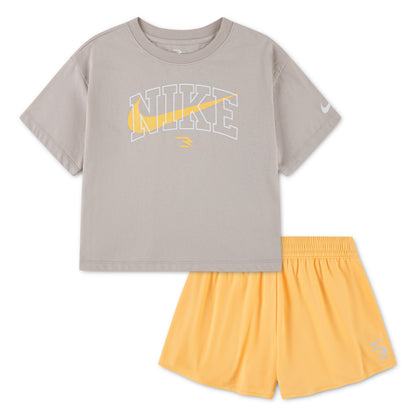 Big Kids' Tee and Flowy Shorts Set | Desert Sand