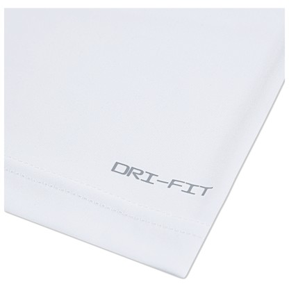 Little Kids' All In Dri Fit T-Shirt and Shorts Set | White