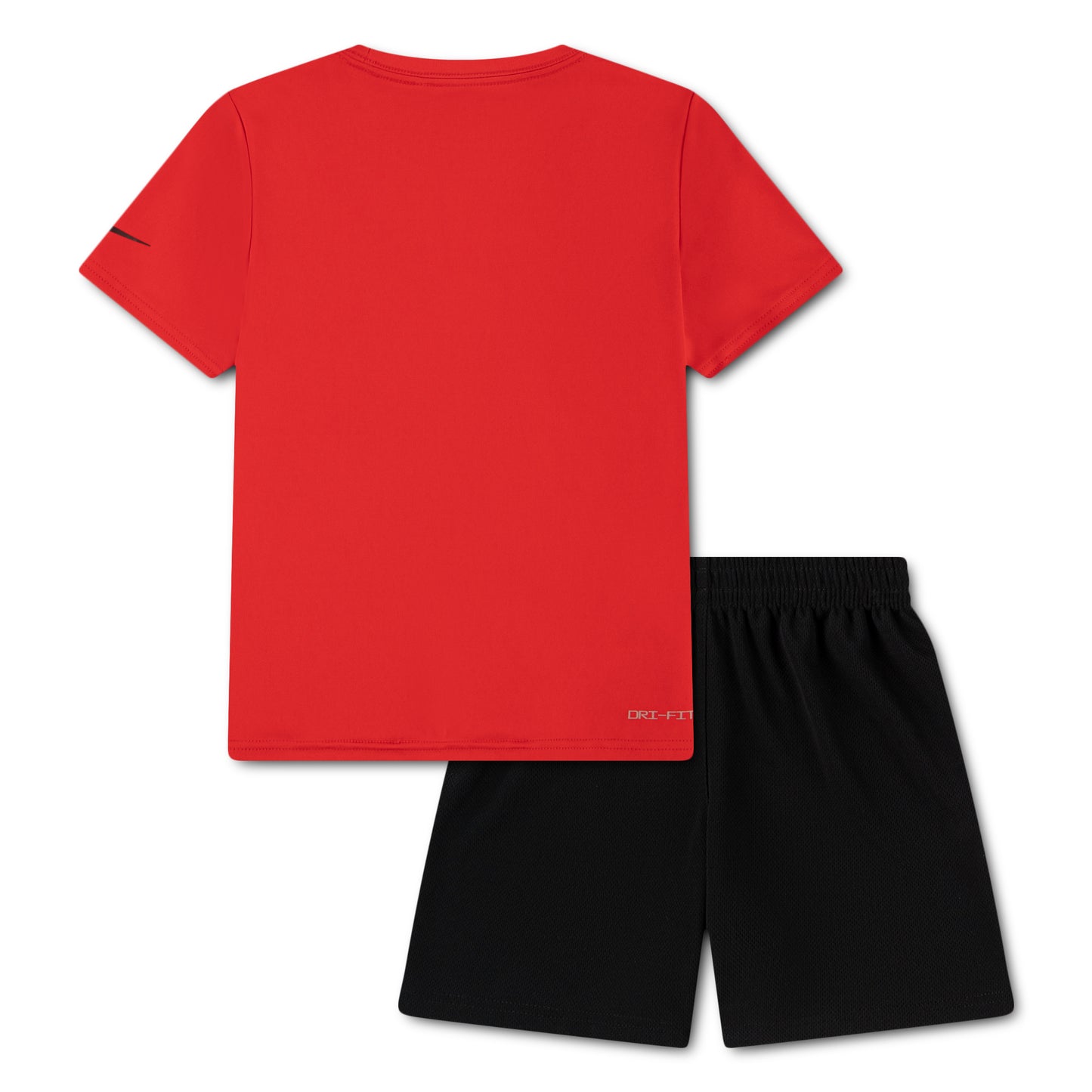 Little Kids' Dri-FIT "Let's Get It!" 2-Piece Set | Black