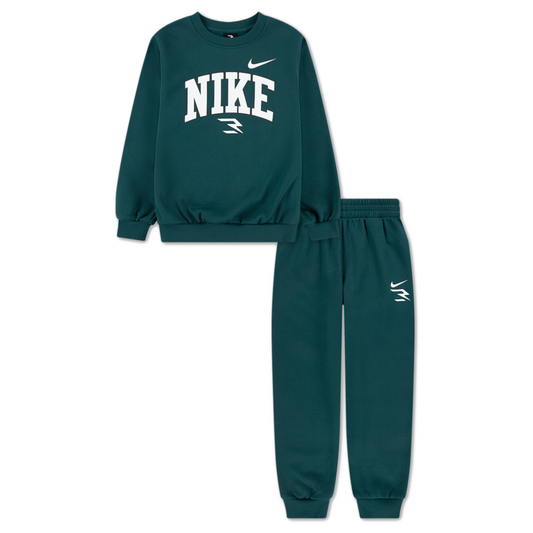 Big Kids' Fleece Pullover 2-Piece Hoodie Set | Night Jungle