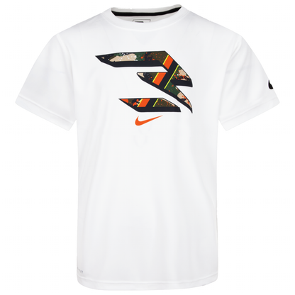 Camo Logo T-Shirt | White