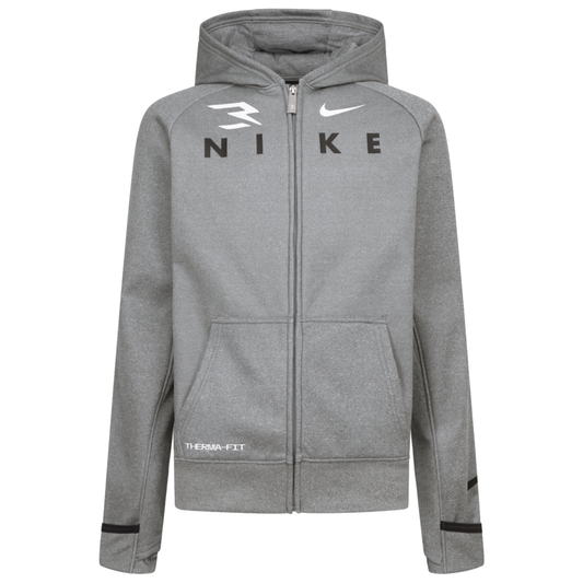 Icon Full-Zip Hoodie | Carbon Heather