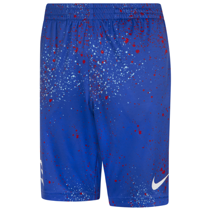 Big Kids' Dri-FIT Speed Blur Print T-Shorts | Royal Blue