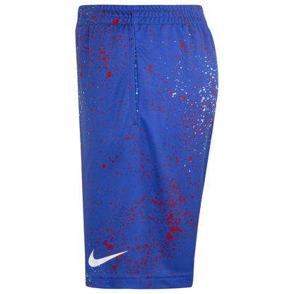 Big Kids' Dri-FIT Speed Blur Print T-Shorts | Royal Blue