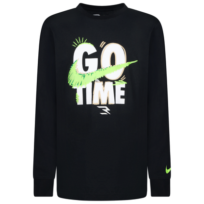 Go Time Long Sleeve T-Shirt | Black