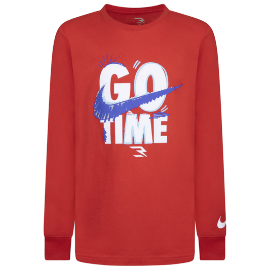 Go Time Long Sleeve T-Shirt | Red