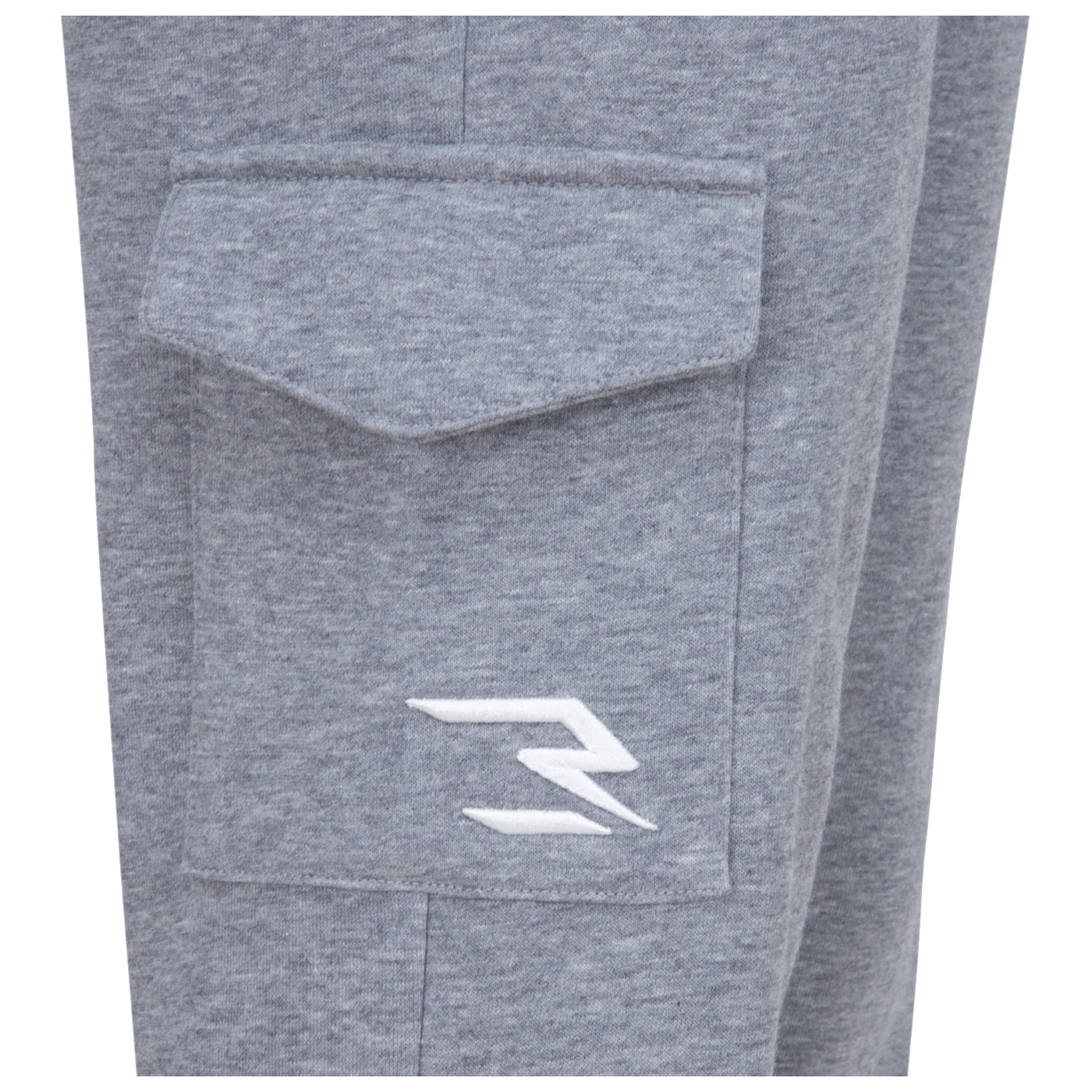 Fleece Cargo Joggers | Carbon Heather