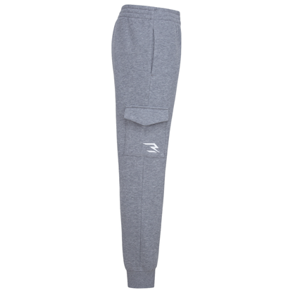 Fleece Cargo Joggers | Carbon Heather