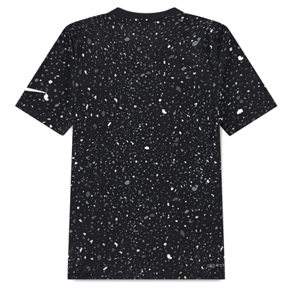 Big Kids' Dri-FIT Large Splatter Print T-Shirt | Black (University Red)