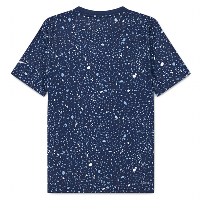 Big Kids' Dri-FIT Large Splatter Print T-Shirt | Midnight Navy