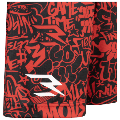 Big Kids' Graffiti Shorts  | Black