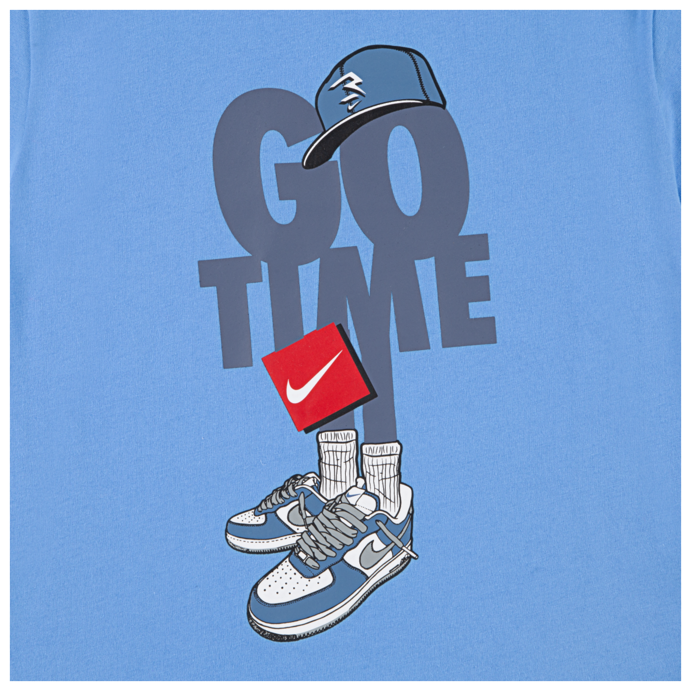 Little Kids' Go Time Capmando T-Shirt | Blue