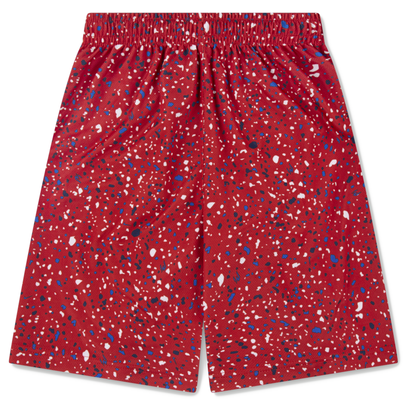 Big Kids' Printed Mesh Shorts  | Red
