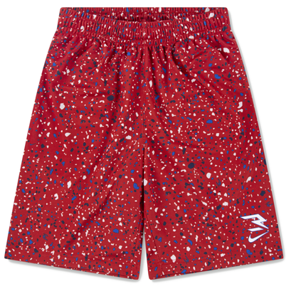 Big Kids' Printed Mesh Shorts  | Red