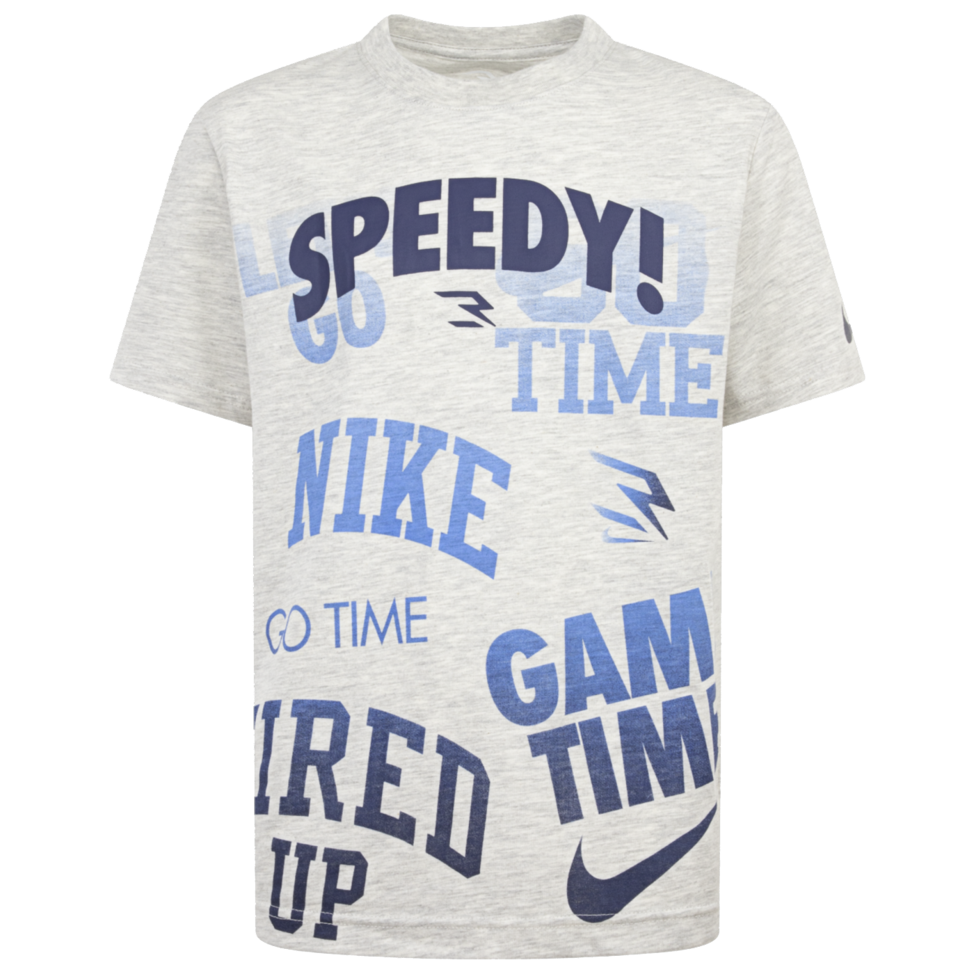 Big Kids' "Speedy" T-Shirt | Grey Heather