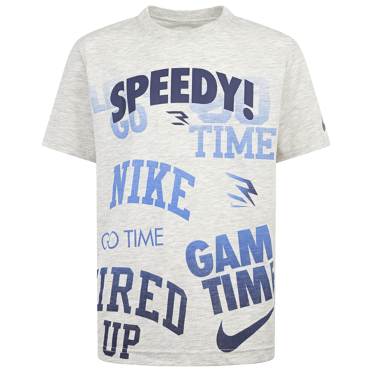 Big Kids' "Speedy" T-Shirt | Grey Heather