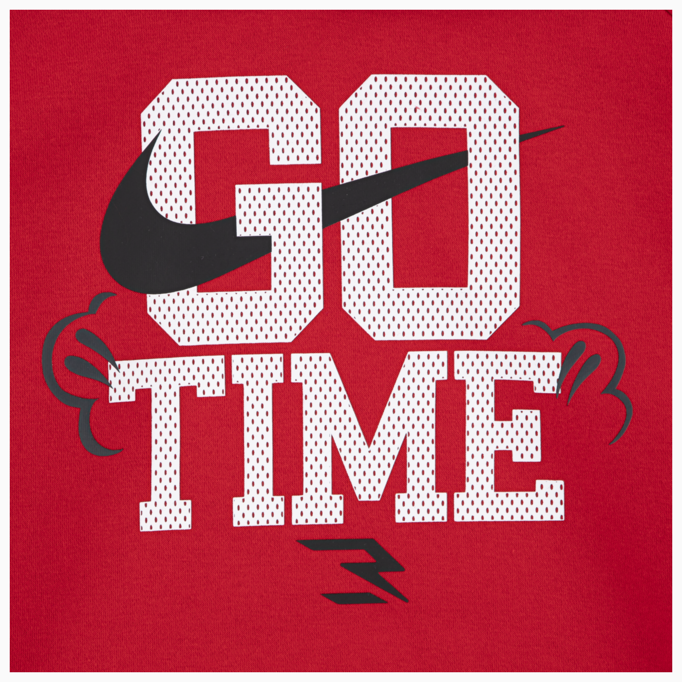 Big Kids' "Go Time" Graffiti Hoodie | University Red