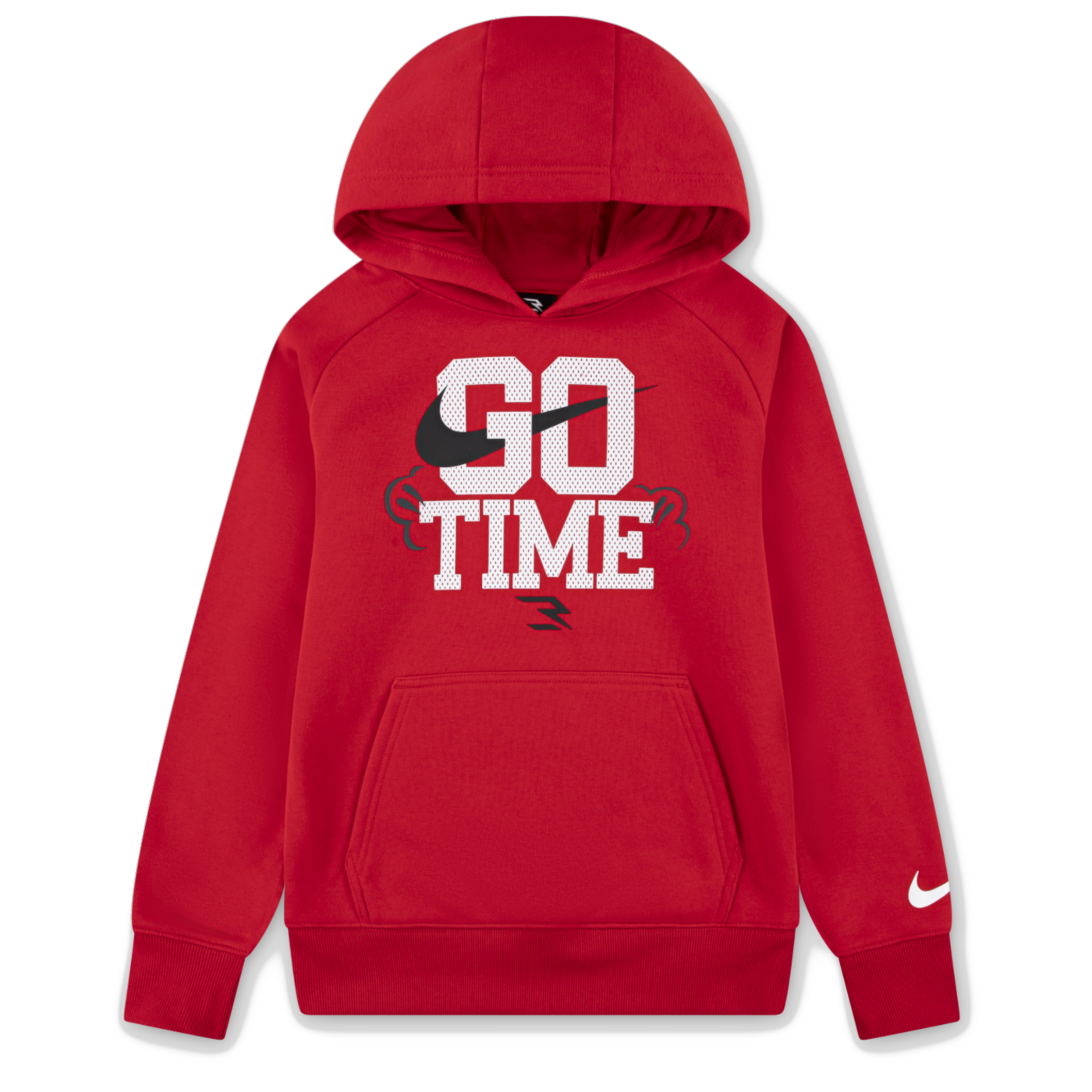 Big Kids' "Go Time" Graffiti Hoodie | University Red