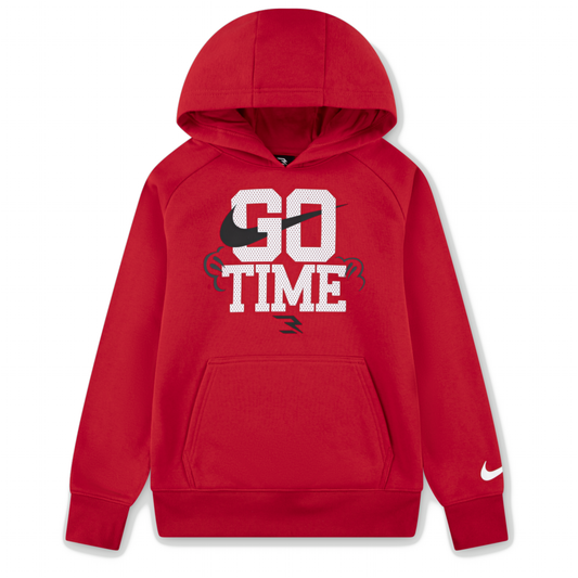 Big Kids' "Go Time" Graffiti Hoodie | University Red